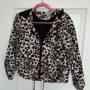 Leopard Windbreaker